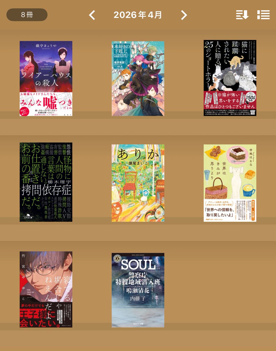 2022_aky's tweet photo. #4月の読了本
ちょっと少なめ…
4月のベスト本は『寝てる場合じゃねえんだよ』でした☺️ ずっと笑ってた！ https://t.co/GVMBLG8dWy
