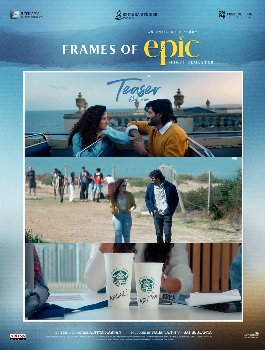 shreyasmedia's tweet photo. Those frames that one couldn’t come out… every London boy can feel it ❤️
And the stories of Aditya and Kadali that’s a different story altogether 😛
Watch #EPICTeaser here
▶️ https://t.co/ixvUkQQI1O
#EPIC ~ First Semester
#AnandDeverakonda #VaishnaviChaitanya https://t.co/NlQwgz7KwE