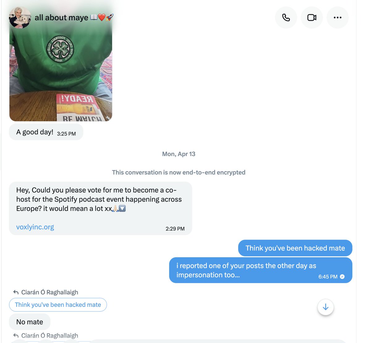 Ciarán Ó Raghallaigh tweet media