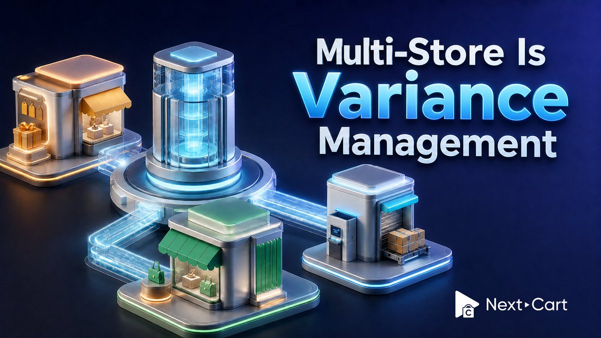 Next_Cart's tweet photo. 📉 Multi-store migrations fail when teams treat them as simple replication problems

Think it's just copying stores? These are variance-management challenges that require a strategic approach.

Map your variance across these 3 layers:
💰 Commercial Variance: Pricing and promo rules. Inconsistent policies can make your margin unreadable.

🎨 Experience Variance: Navigation and merchandising aim for recognizable brand logic with controlled local expression, not strict uniformity.

⚙️ Operational Variance: Tax regimes, local payments, and shipping may lead to large exception debt if standardized.

Define exactly what is global, what is local, and who approves changes.

#MultiStore #eCommerce #EnterpriseArchitecture #Replatforming #NextCart