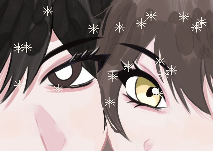 mu_starling's tweet image. With your eyes.
#호구구호...!#GL