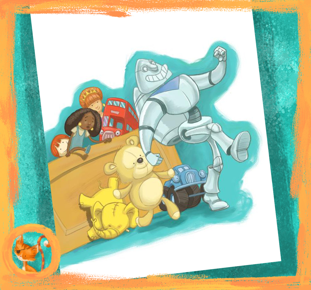 AndyCatBug's tweet image. Toys on the march. A past book illustration. #Illustration #kidlit  #Toys #ChildrensBooks #Art #BookIllustration #KidsLiterature #Storytime #CreativePlay #Illustrators catling-art.com