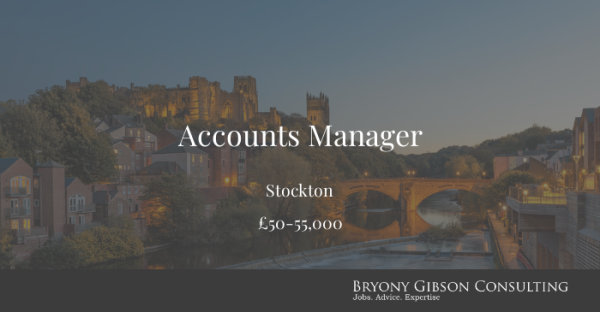 BryonyGibson's tweet image. Apply today! Accounts Manager, £50-55,000 - #Stockton.