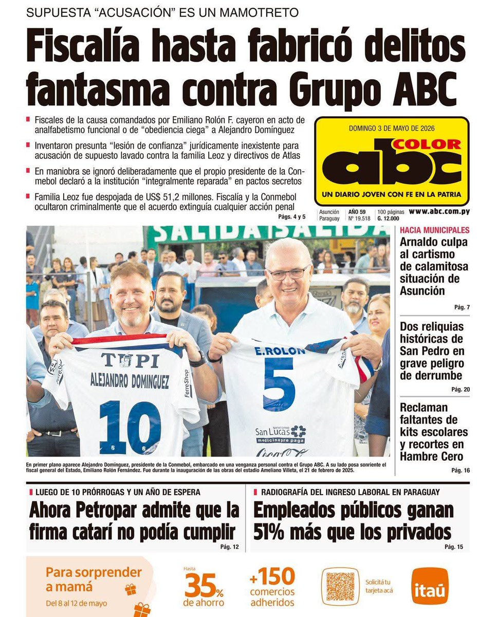 Víctor Bogado tweet media