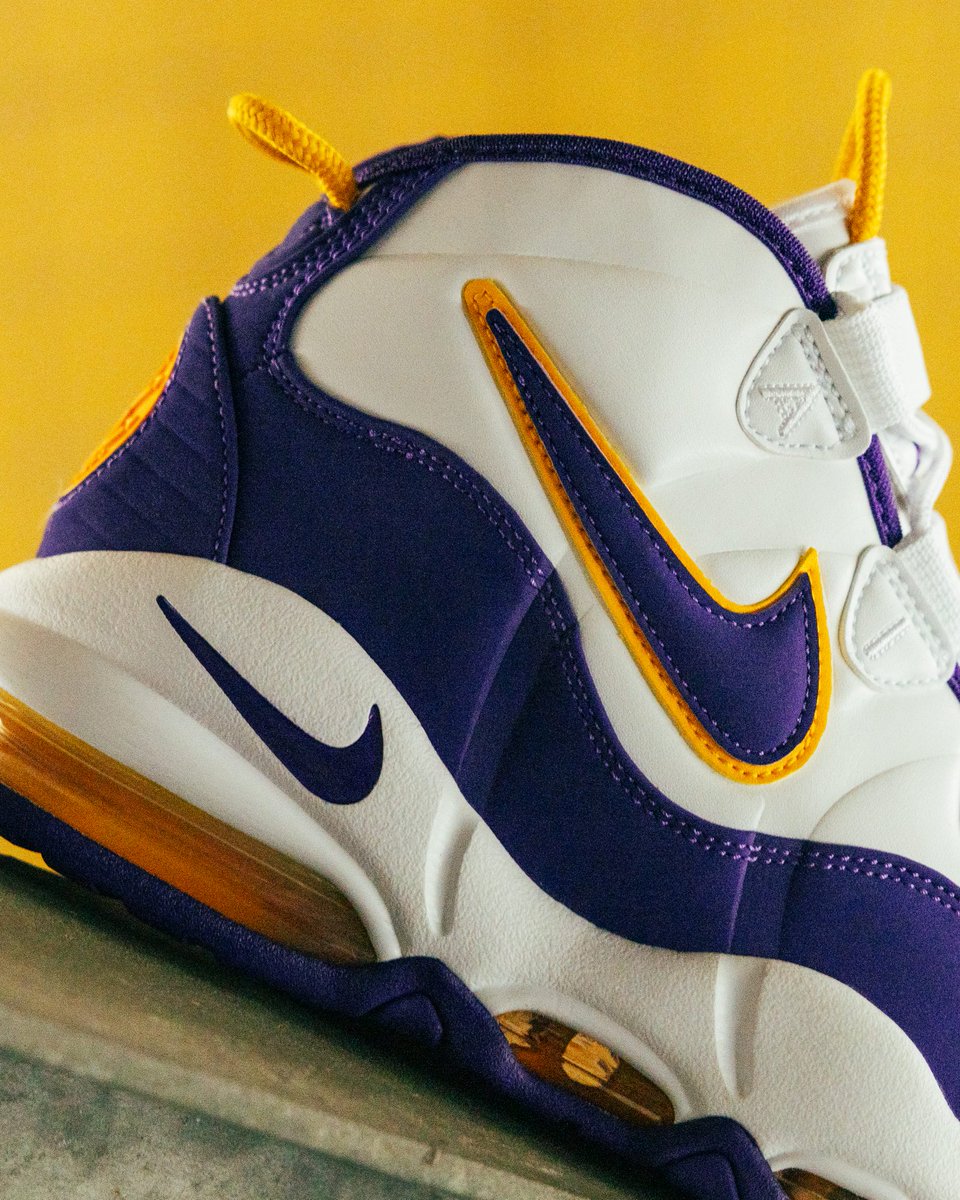 JustFreshKicks's tweet photo. Nike Air Max Uptempo "Derek Fisher" 💜💛

https://t.co/nOzXmZXnV3 https://t.co/nVeLTjPGX3