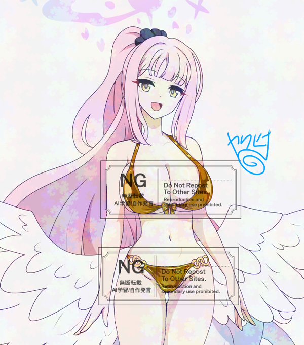 去年描いたGWミカ 
