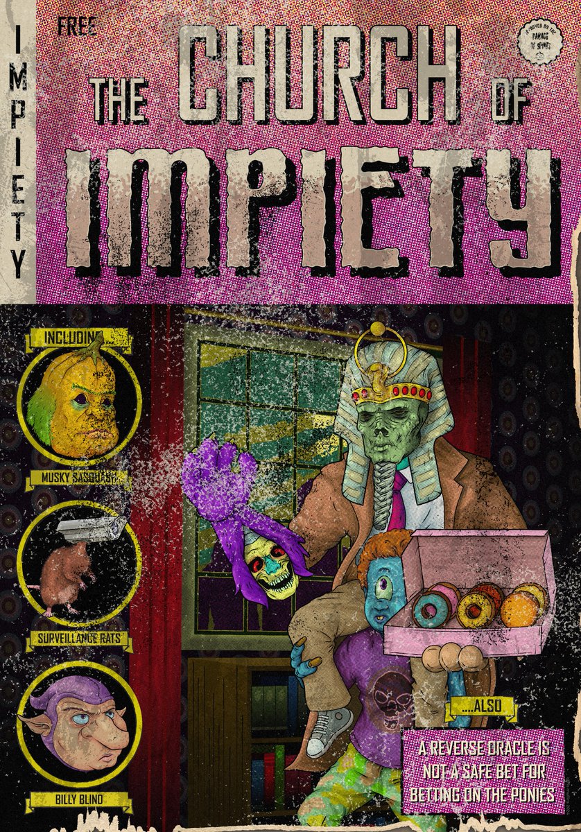 The5thForce0_0's tweet photo. @moonbasedracula That's all the time you need for a quick prayer at the Church of Impiety 🙏 https://t.co/e0xDIp4B6l