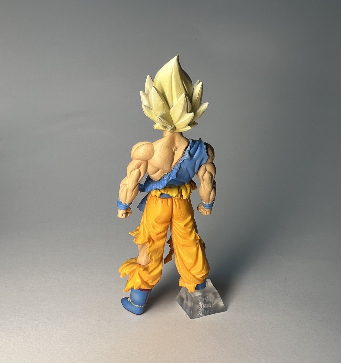 悟空塗りました。 #ドラゴンボール #dragonball #孫悟空 #鳥山明