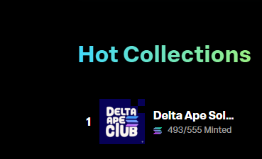 Delta Ape Solana Club (DASC) MINT LIVE tweet media