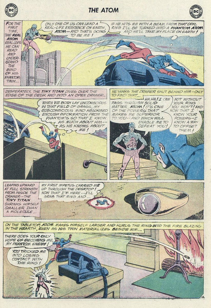 AwWarts's tweet image. Gil Kane  / Murphy Anderson 1963
The Atom  no 9
#comics