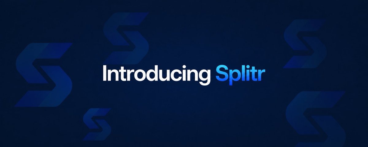Splitr.App tweet media