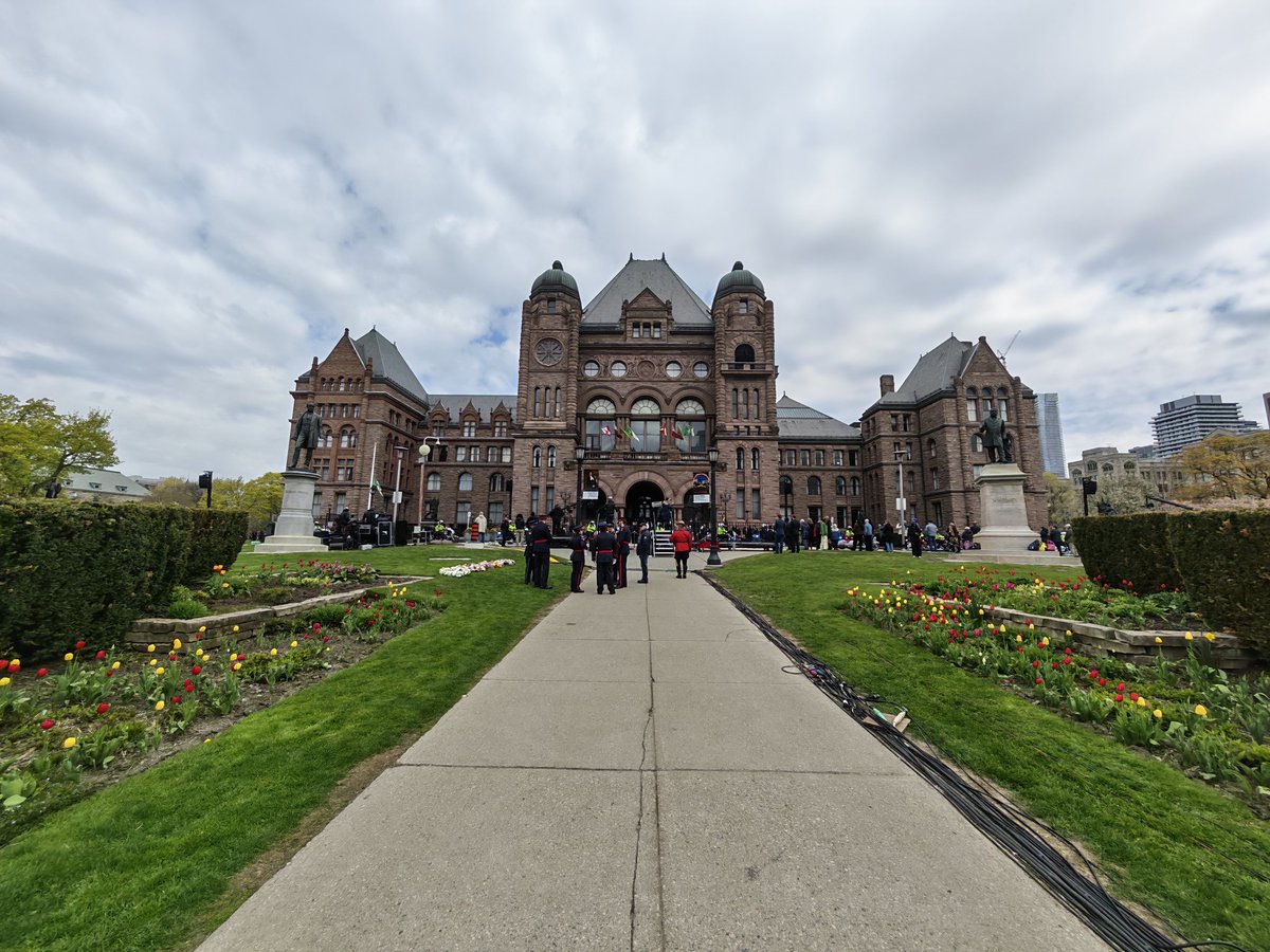 tetuan22s's tweet image. Tribute to the Ontario Police Officers that have died. At the Legislative Assembly of Ontario #toronto #canada #sunday