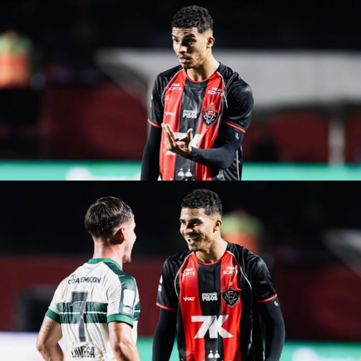 Joguei no Vitória tweet media