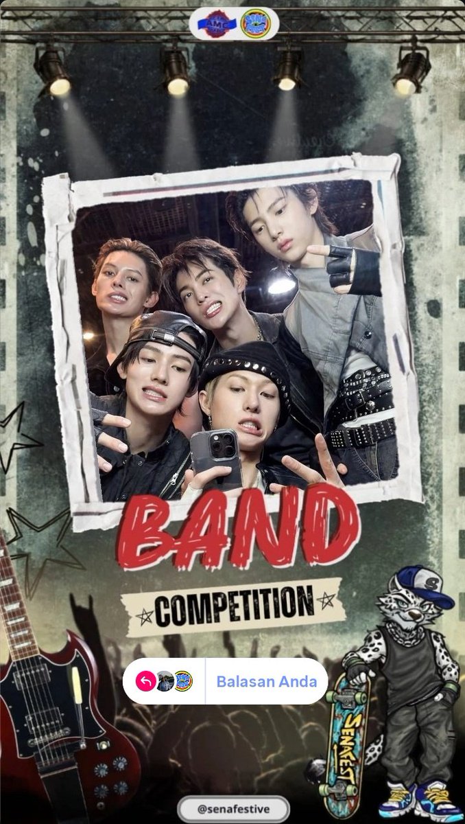 rainasterope's tweet photo. HEY KALIAN AYO JOIN @senafestive competition! 😲😲😲 liatlah cowo cowo kul enih udah TERPAMPANG bukti kalo KALIAN harus ikut SENAFEST COMPETITION.. selain band, ada solo vocal &amp; poster loch.. bisa cek ke ig atau twt @senafestive yh! DITUNGGU https://t.co/40Q6hB8wne