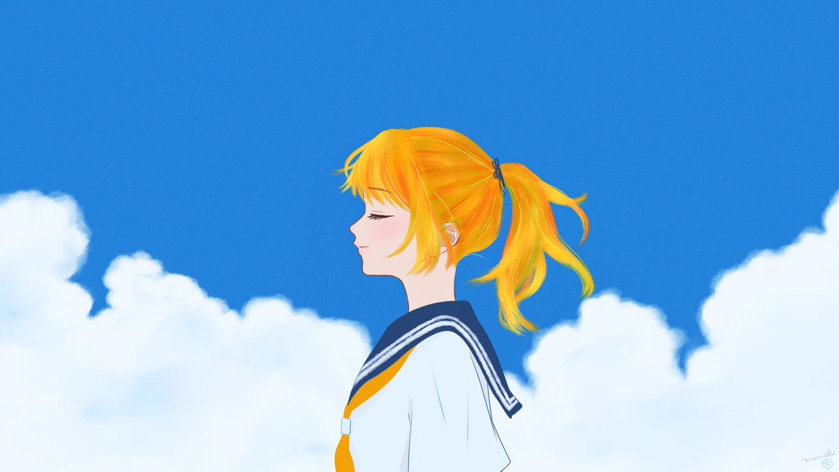 maruchi_2323's tweet photo. #ゴールデンウィークSNS展覧会2026
#GWの創作クラスタフォロー祭

夏とか海とか青空とか、
気づいたら青っぽい絵描いてます💠 https://t.co/cL18iCLViI