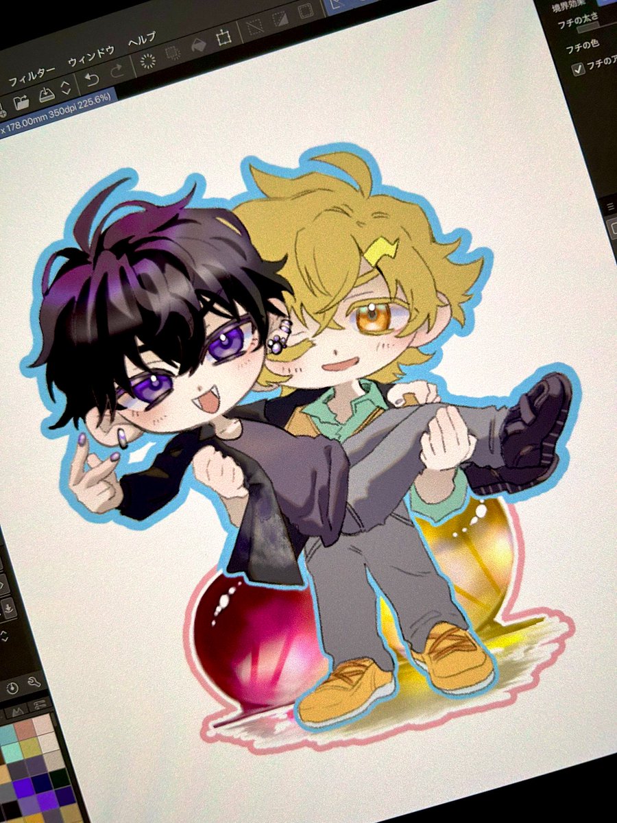 San7456's tweet photo. 進捗しんちょくぅ〜〜！！！ https://t.co/G9FpztokhY