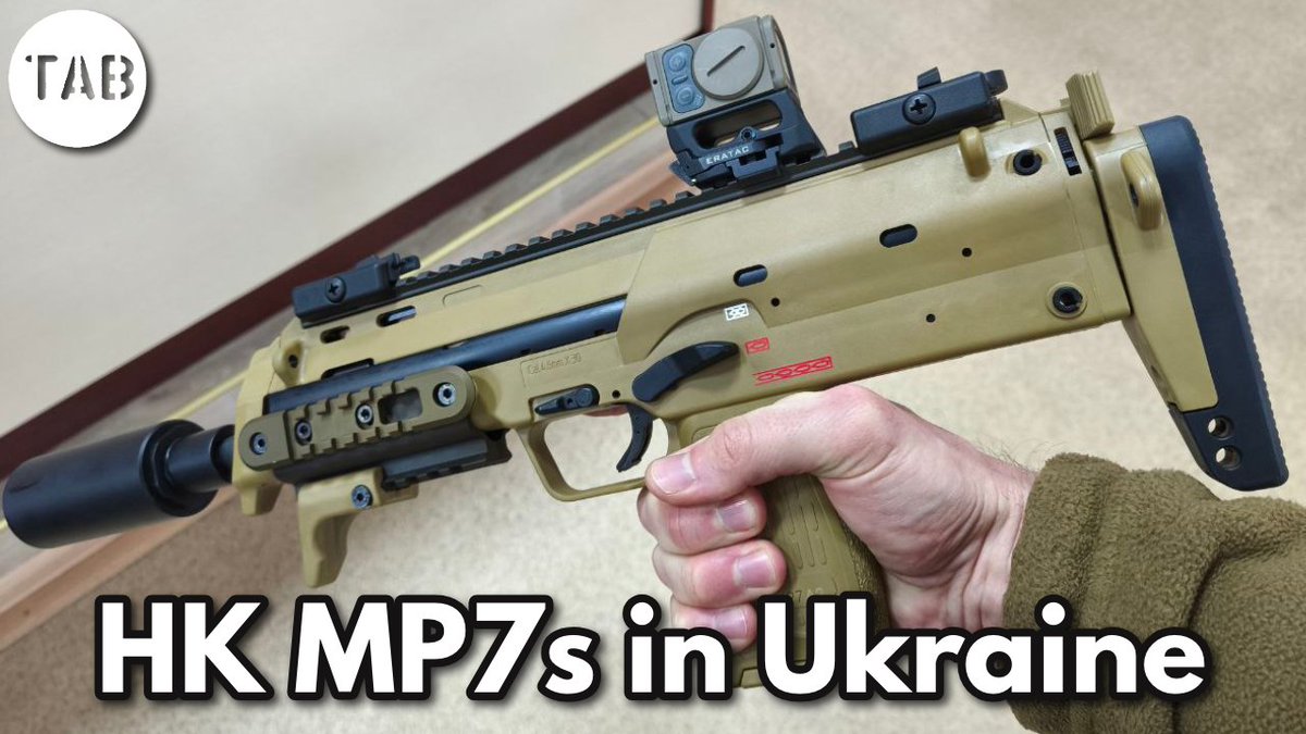 historicfirearm's tweet image. 💥NEW VIDEO - HK MP7s in Ukraine💥

In this video we'll survey some of the sightings, examine how the guns have been set up and I'll share some opinions and insights shared by Ukrainian soldiers who have experience with the MP7.  

[Link below 👇] #Ukraine #UkraineWar #MP7 #OSINT