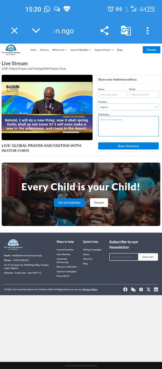 The InnerCity Mission for Children tweet media