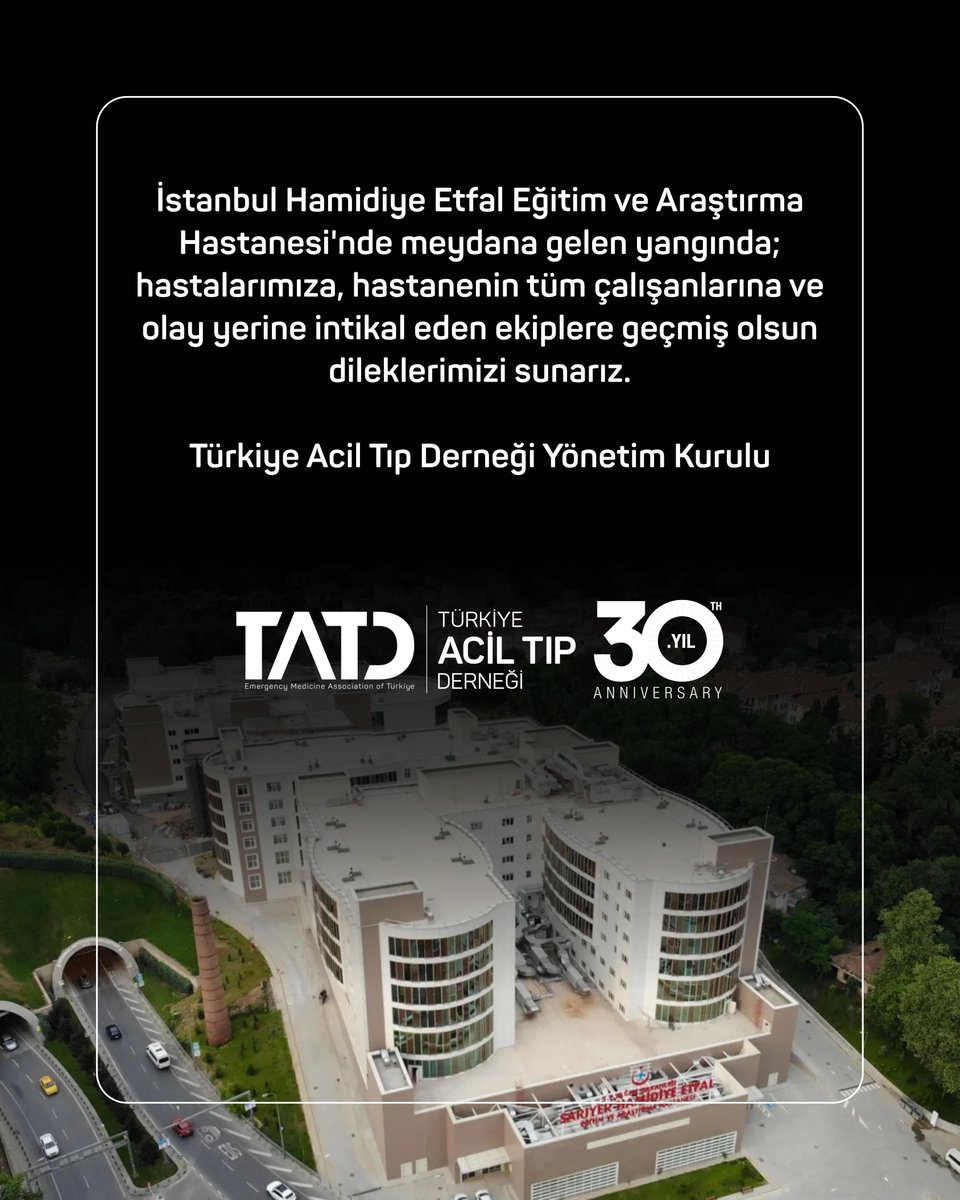 Türkiye Acil Tıp Derneği - TATD (EMAT) tweet media
