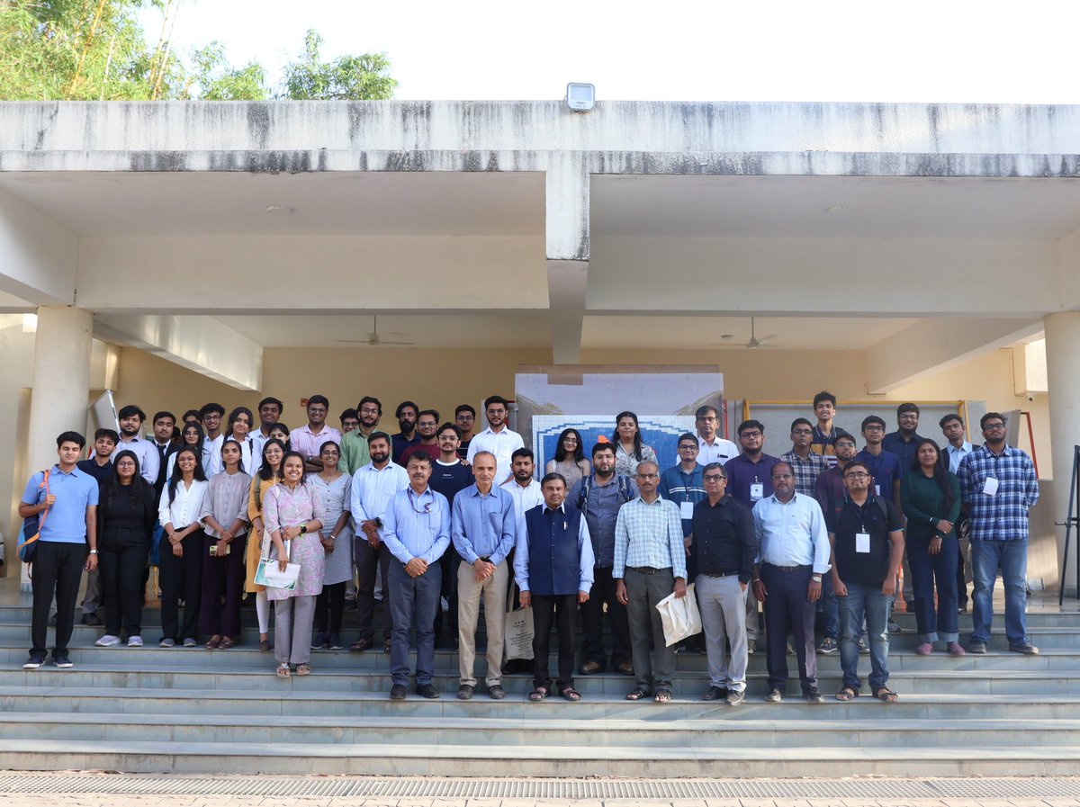 dauofficial_'s tweet photo. Silver Jubilee Seminar on Emerging Technologies for a Sustainable and Intelligent Future

Dhirubhai Ambani University organised the Silver Jubilee Seminar titled "Emerging Technologies for a Sustainable and Intelligent Future (ETSIF)" on April 10, 2026. The institution had the privilege of hosting Dr. Nilesh Desai, Director of the Space Applications Centre (ISRO), and Prof. Naresh Jotwani, Former DAU Professor, who delivered special addresses during the valedictory session. The opening remarks were provided by Prof. G Venkatesh (Director, SoT), Prof. Sanjay Srivastava (Convenor Silver Jubilee Events), Prof. Yash Vasavada (Dean- Research), and Prof. Bhaskar Chaudhury (Head, SELC).

The seminar explored transformative advancements through expert sessions delivered by distinguished academicians. Prof. Mausam (IIT Delhi) discussed AI applications in science and healthcare, Prof. M. S. Santhanam (IISER Pune) spoke on the progression of quantum technology, and Prof. Brijesh Tripathi (PDEU) presented on advances in solar photovoltaics.

The event featured a poster presentation competition where the participants showcased 23 innovative research ideas across themes like AI, Quantum Computing, and Climate Change. The day formally concluded with a valedictory session and an award ceremony recognising the participants' impactful research.

#SilverJubilee
#EmergingTechnologies
#SustainableFuture
#AIInnovation
#ResearchExcellence