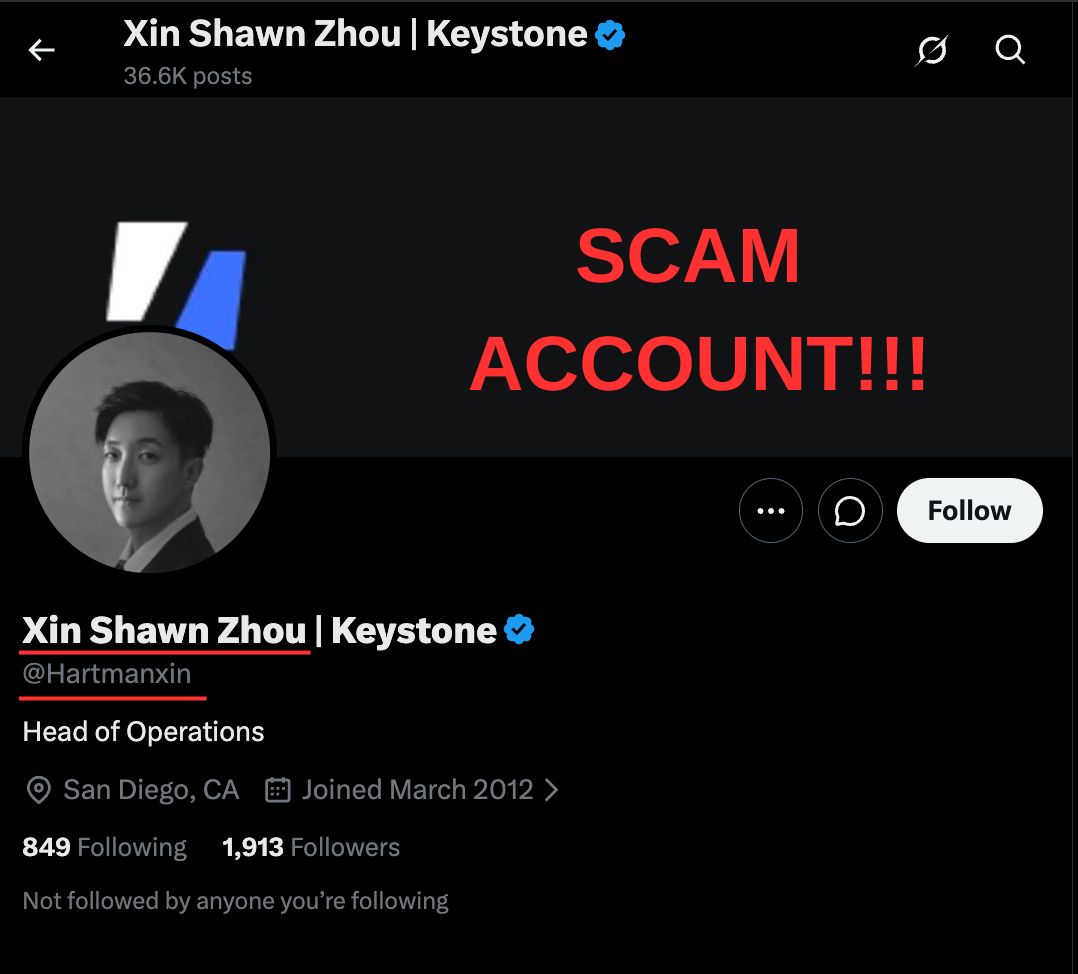 Keystone Hardware Wallet tweet media