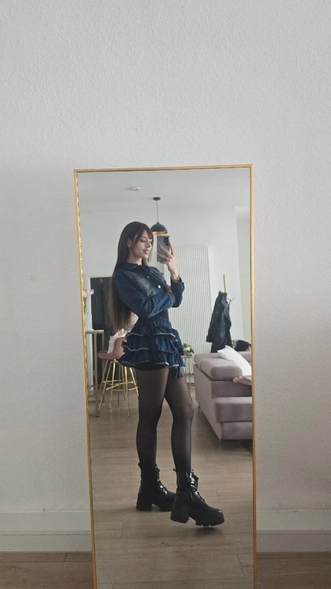 m1nak1m's tweet image. #kpopaudition #denim #ootd #fashion