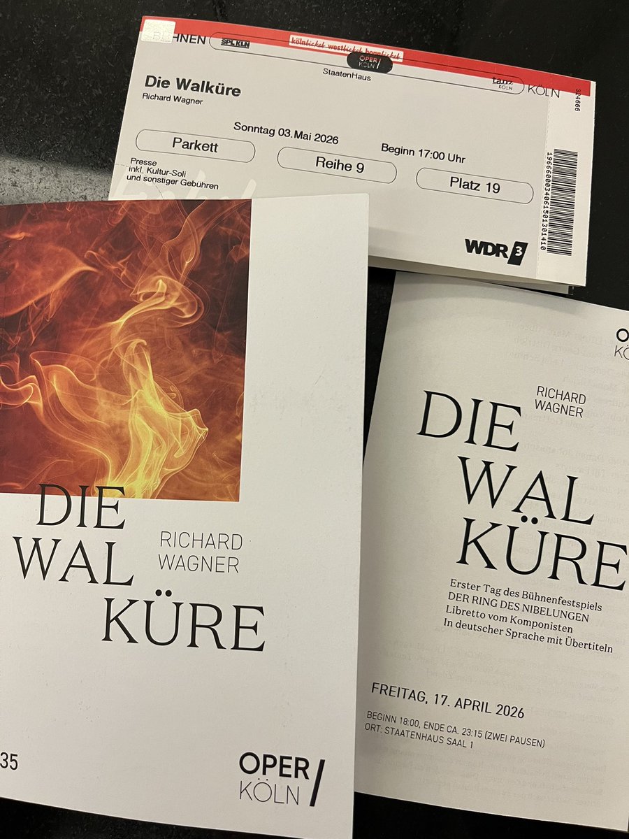 ThierryVerger's tweet photo. A l'Opéra de Cologne, suite du nouveau Ring signé #paulgeorgdittrich avec Die Walkyre. #marcalbrecht dirige. @JordanShanahan est Wotan, #trinemøller est Brünnhilde. CR à suivre sur @Forumopera @operkoeln https://t.co/6Dy5vLcmJ2