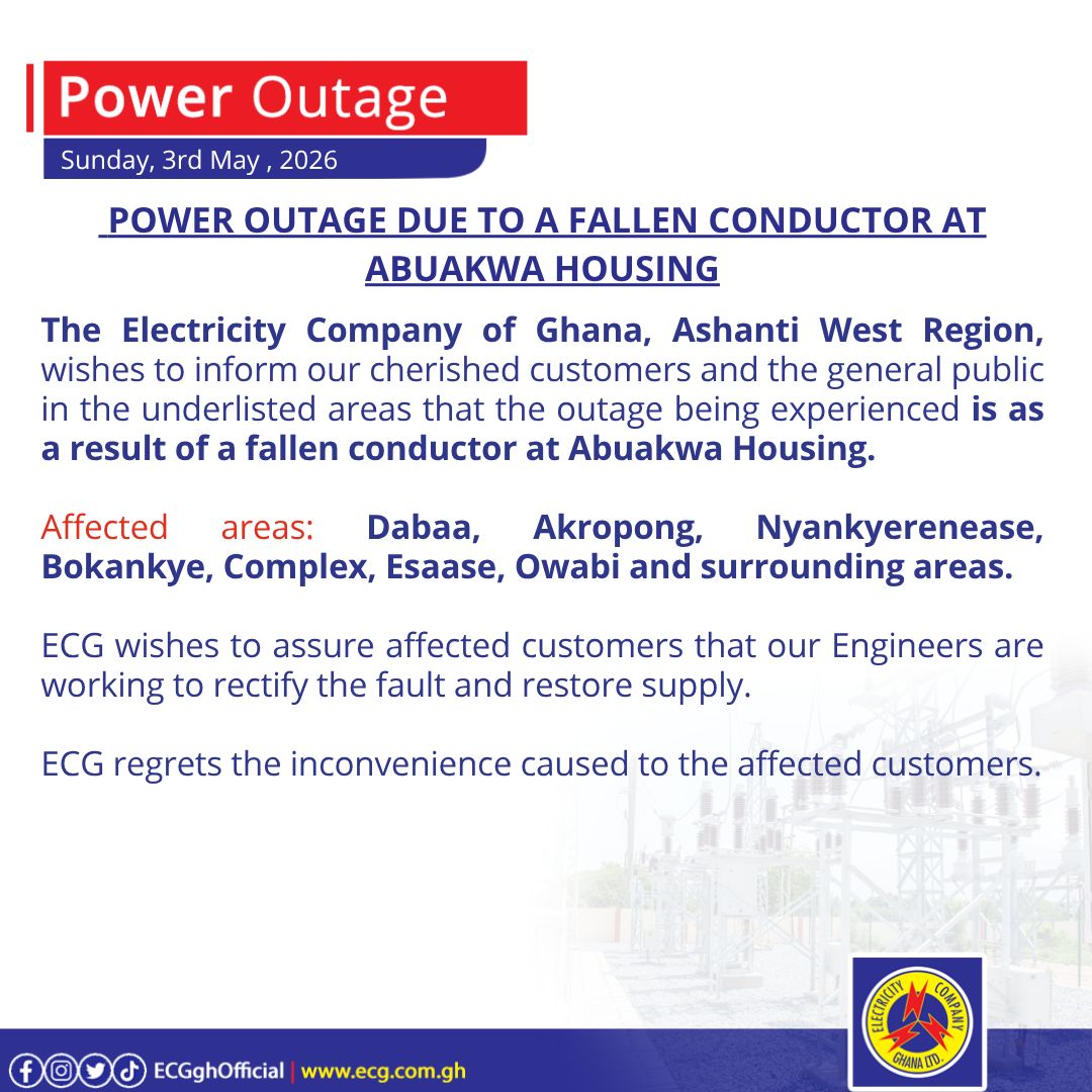 Electricity Company of Ghana Ltd tweet media