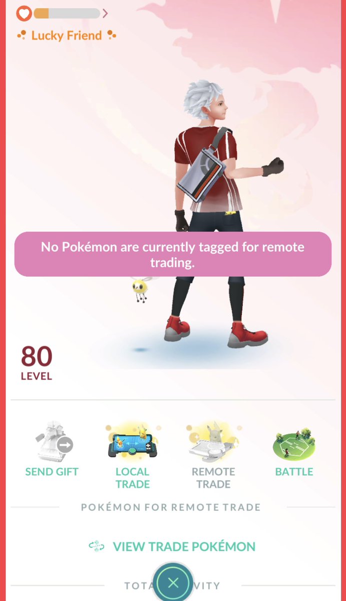 SlowAdam4's tweet photo. REMOTE TRADES: #ForeverFriends
We need see trade list before Forever Friends. 
Some add 15 shiny CD of each mon 
2  of each CD is sufficient
We don’t need to scroll thru 150 CD shiny 
Some add nothing to list
Waste of time and sending/opening gifts. 
#PokemonGo #PokemonGoApp https://t.co/SFaI6cndQF