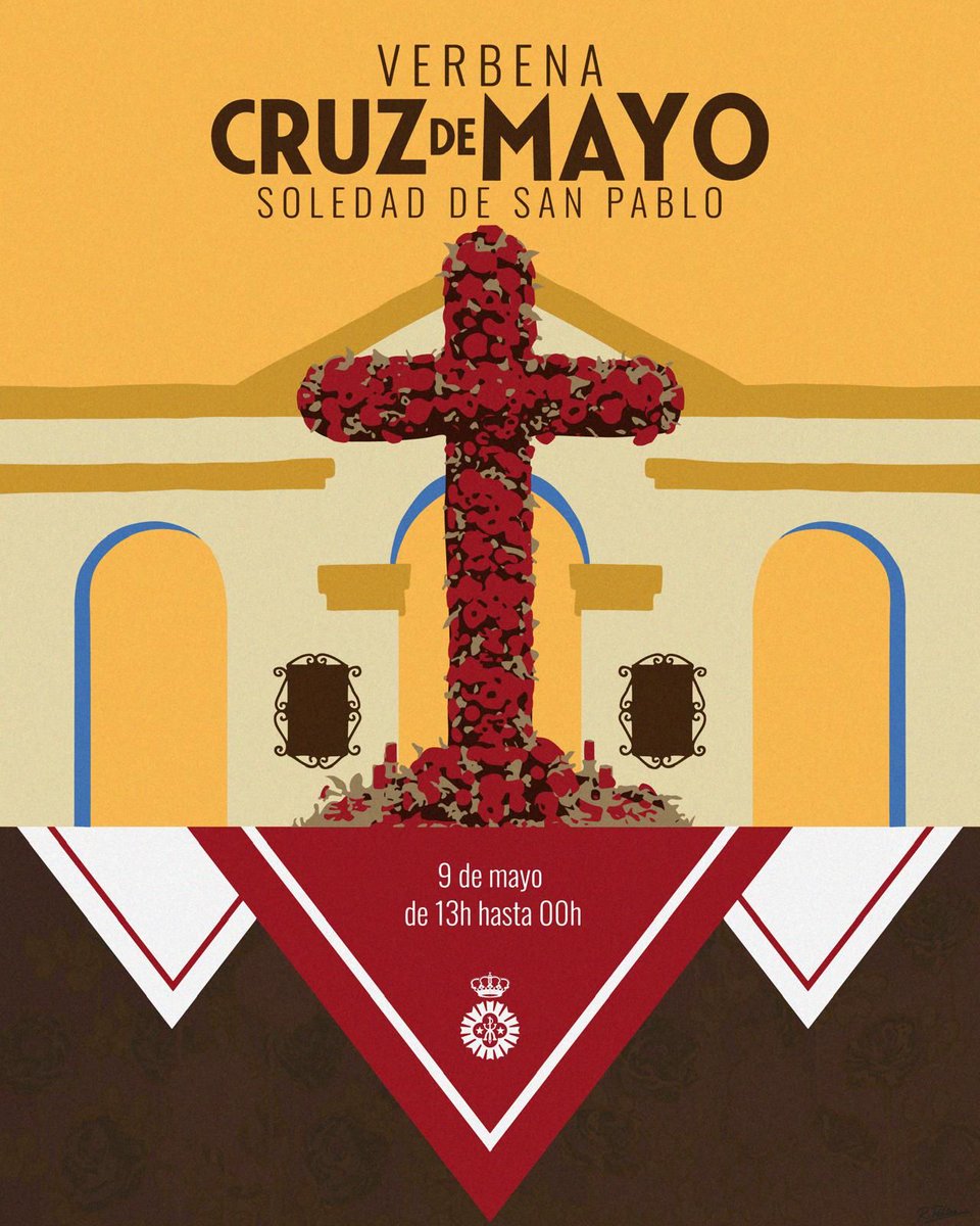 Cruz de mayo de nuestra Real Hermandad.

📆Sábado 9 de mayo
🕒De 13 a 00 horas
📍Terraza de nuestra Casa Hermandad

#CofradiasMLG