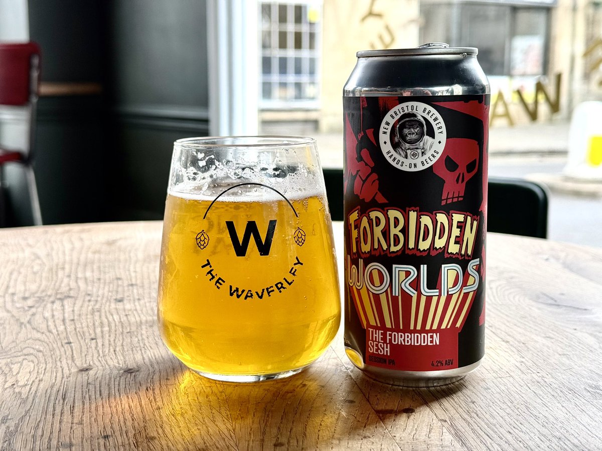 rwnash's tweet image. Forbidden Worlds - New Bristol Brewery - 4.2% ABV. B++, sess but big and malty but even more hop forward. Hints of gentle bitterness in the finish #ale #beer #bier 

3.5/5. And that’s it and in June WWDC and Bristol. You should visit The Waverley, Chippenham.