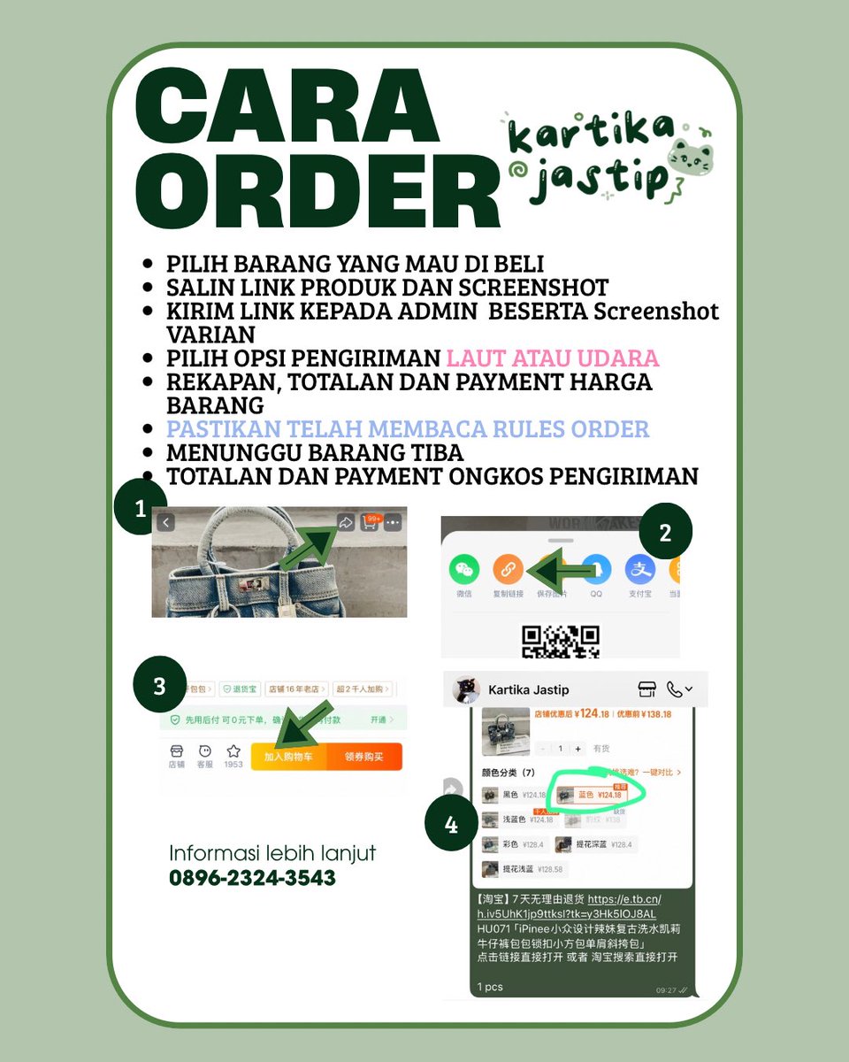 kartika jastip | OPEN CO WEB CH NO FEE NO TAX tweet media