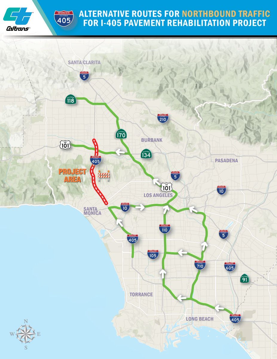 Caltrans District 7 tweet media