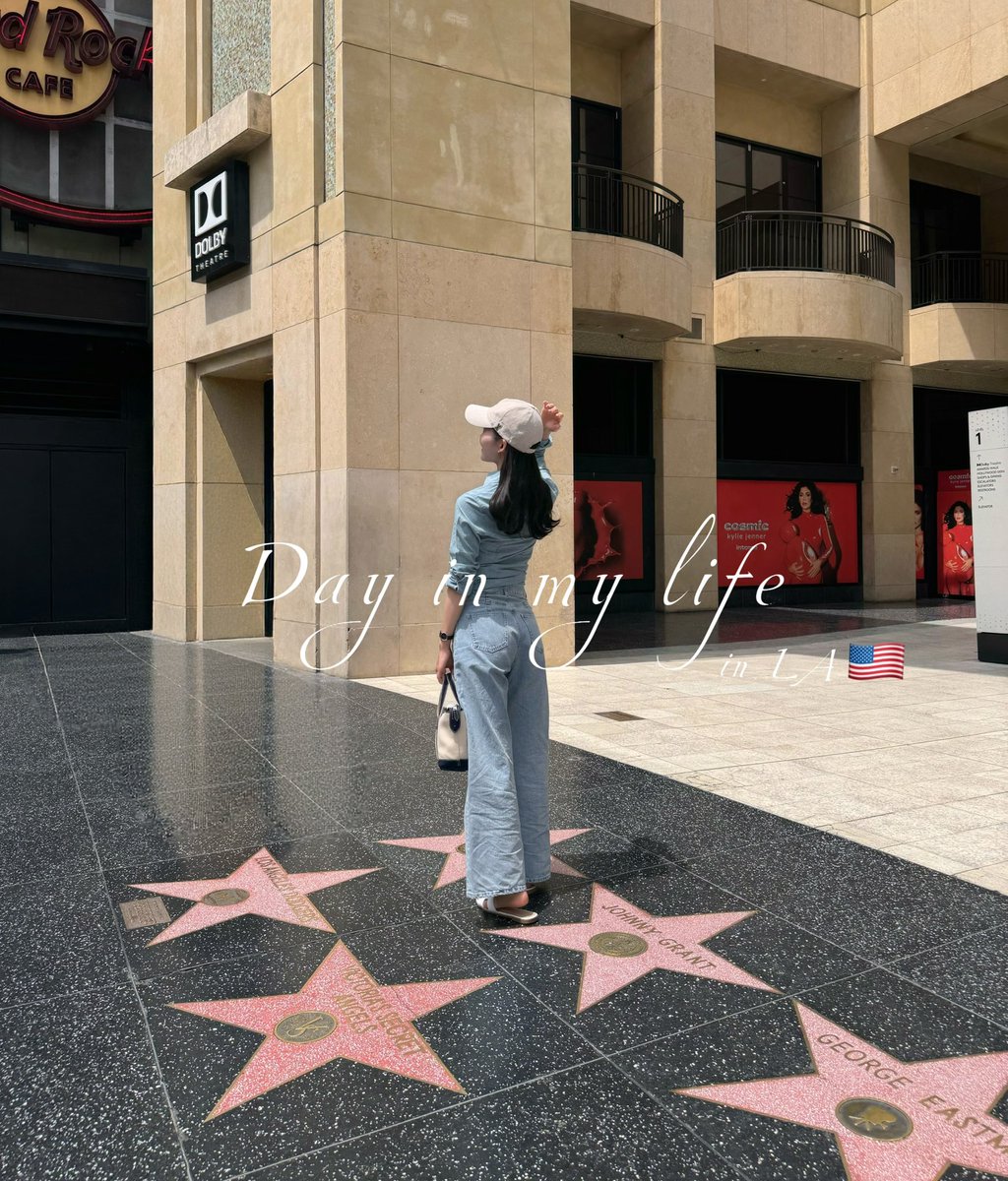 __usapi_x's tweet photo. OLのLA旅行記録🎥⋆.✩
ずっと来てみたかったハリウッド！
📍Hollywood Walk of Fame https://t.co/Vb6p0ufG4A