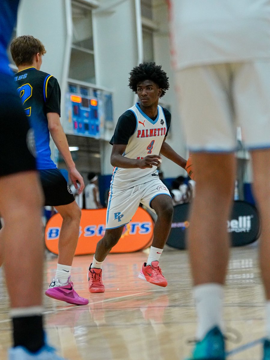 BigShotsGlobal's tweet photo. #BIGSHOTS #MyrtleBeachJam 15U SLAM semis featured several of the best 2029 ballers at the Beach 
@PalmettoPrideBB - @NmbWarriors https://t.co/lyND0F2PiI