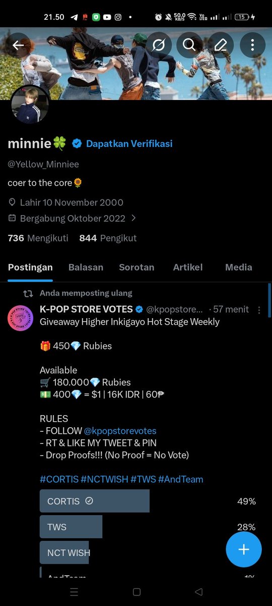 minnie🍀 tweet media