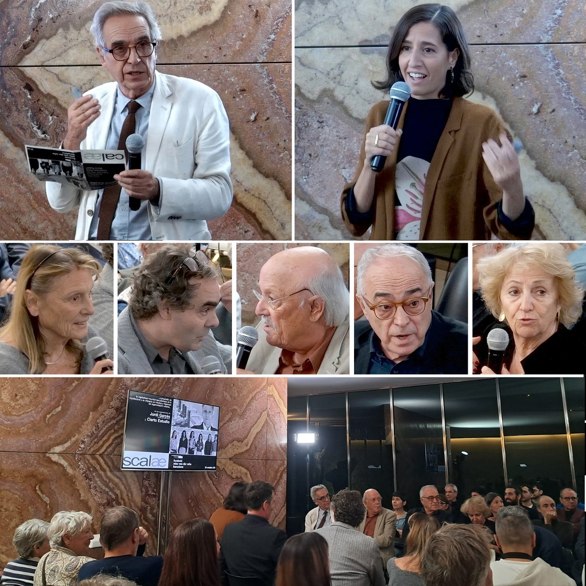 scalae's tweet photo. Panel crítico · María Rubert, Estanislau Roca, Francesc Pernas, Jorge Perea y Beth Galí · cuestiones a Jordi Garcés y Lucía Millet · Cierto Estudio x intervenciones en BCN: Carrers Tarragona y Consell de Cent
https://t.co/kqK9eyJXX0
@CiertoEstudio @COACatalunya @FundacioMies https://t.co/eMQ7EOje3q