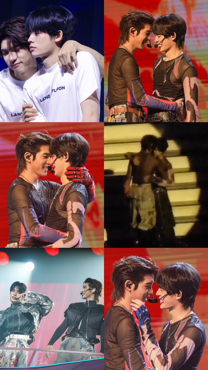 “ตตปปฟกล” ชัวร์แน่นอน 100% กูว่าคู่นี้มันแอบมีมวลแปลกๆ ชอบมองหน้ากันแล้วหลุดยิ้มบ้าง ต่างคนต่างก็ชอบแกล้งให้อีกฝ่ายเสียอาการ หยอดกันไปมา ชอบแอบถ่ายกัน ตัวติดกันเป็นตังเม ห่างกันได้แปปเดียวมันร้อนรน ต้องตามหาให้เจอ คอยถือของให้กัน ตอนไม่สบายก็คอยดูแล คอยถามไถ่อาการกัน