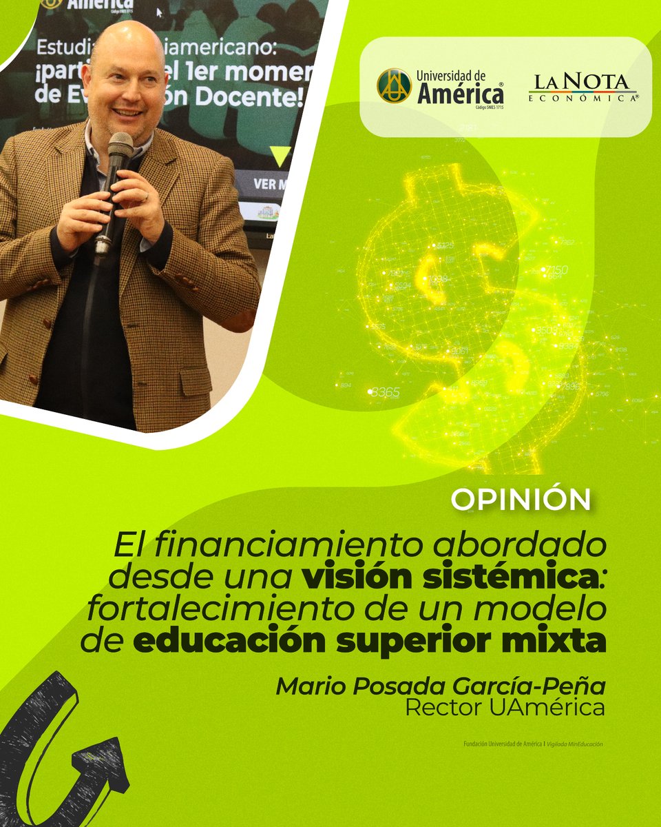 F_UAMERICA's tweet photo. 📢 #UAméricaEnMedios

✨ La educación como estrategia para el desarrollo del país

Conoce más sobre esta visión estratégica aquí: 👉 https://t.co/r9EjpzBUEx 🔗

#SomosUAmérica
#UAméricaEnMedios https://t.co/1IyC4iTnXU