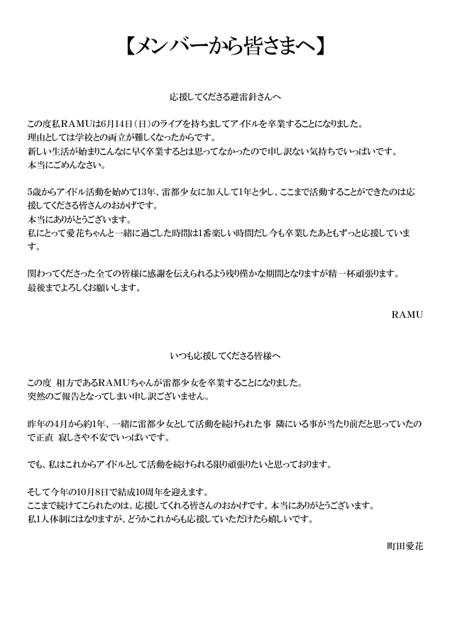 雷都少女【Official】 tweet media