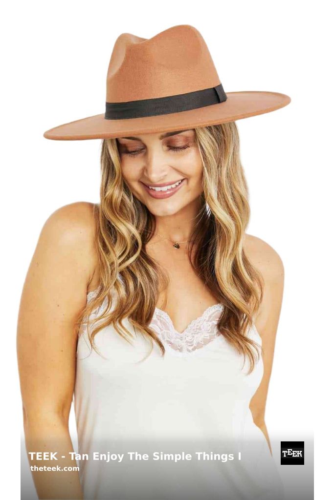 theTEEKdotcom's tweet image. TEEK - Tan Enjoy The Simple Things Fedora Hat
theteek.com/products/fame-….
.
 #shop #loveyourself #trending