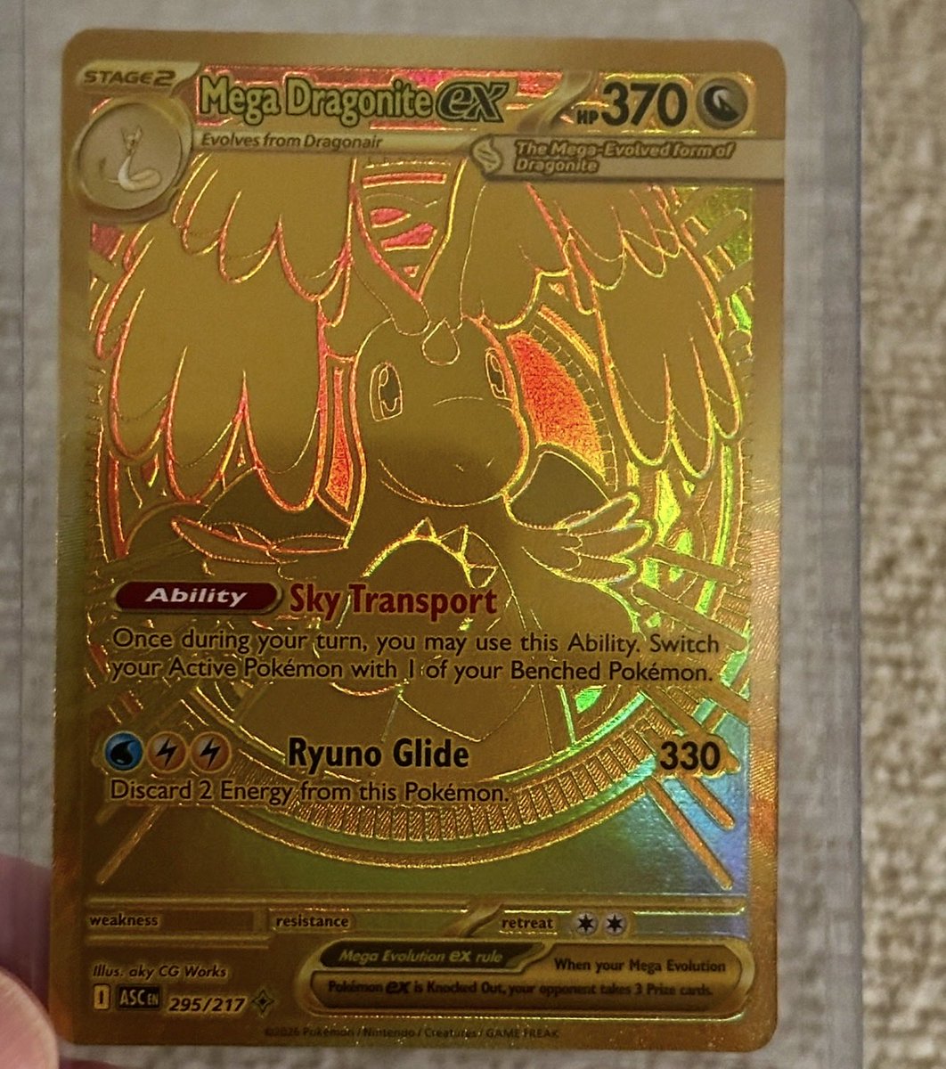 gold dragonite pokemon card PSA Dragonite Ex main image 1