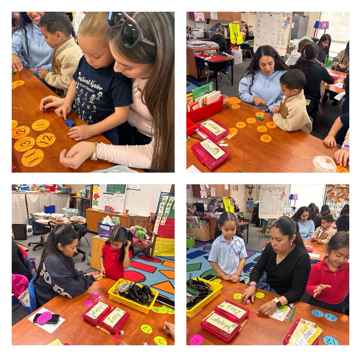 melrules61's tweet photo. Thank you parents for attending Math with a Loved One! You are the 1st and most important teacher for your child! #SBUSD #Firstteachers https://t.co/LzB9c5c72m