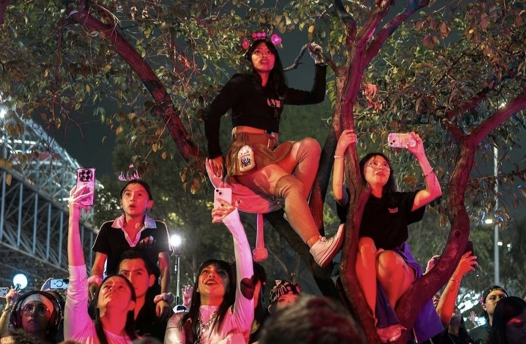 The Bangtan effect 
#BTSMéxico #bts_worldtour_méxico 
Image: LA Times