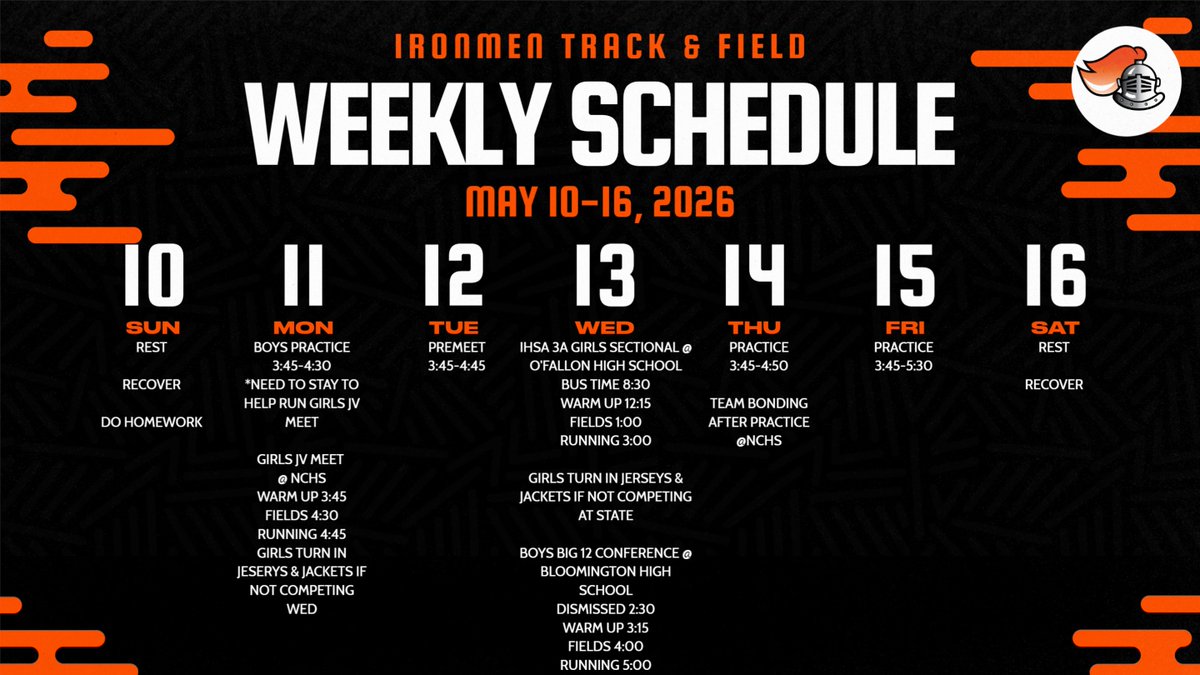 Normal Community Track and Field tweet media