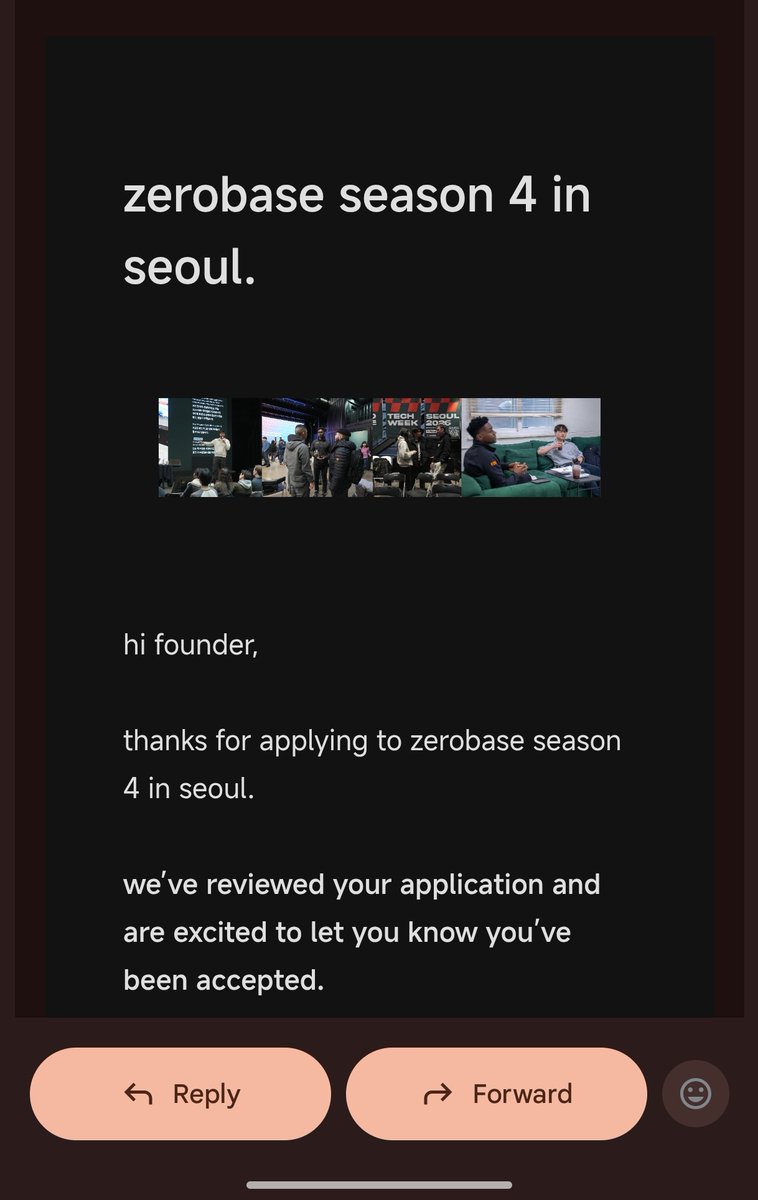AbhimanyuRB2's tweet photo. yeah, got accepted into zerobase startup school season 4 by @samthekorean.

joining remotely from india 🇮🇳
excited to learn, build, and connect with founders from across the world through the program.
LFG 🚀 https://t.co/QbMNq4CyYZ