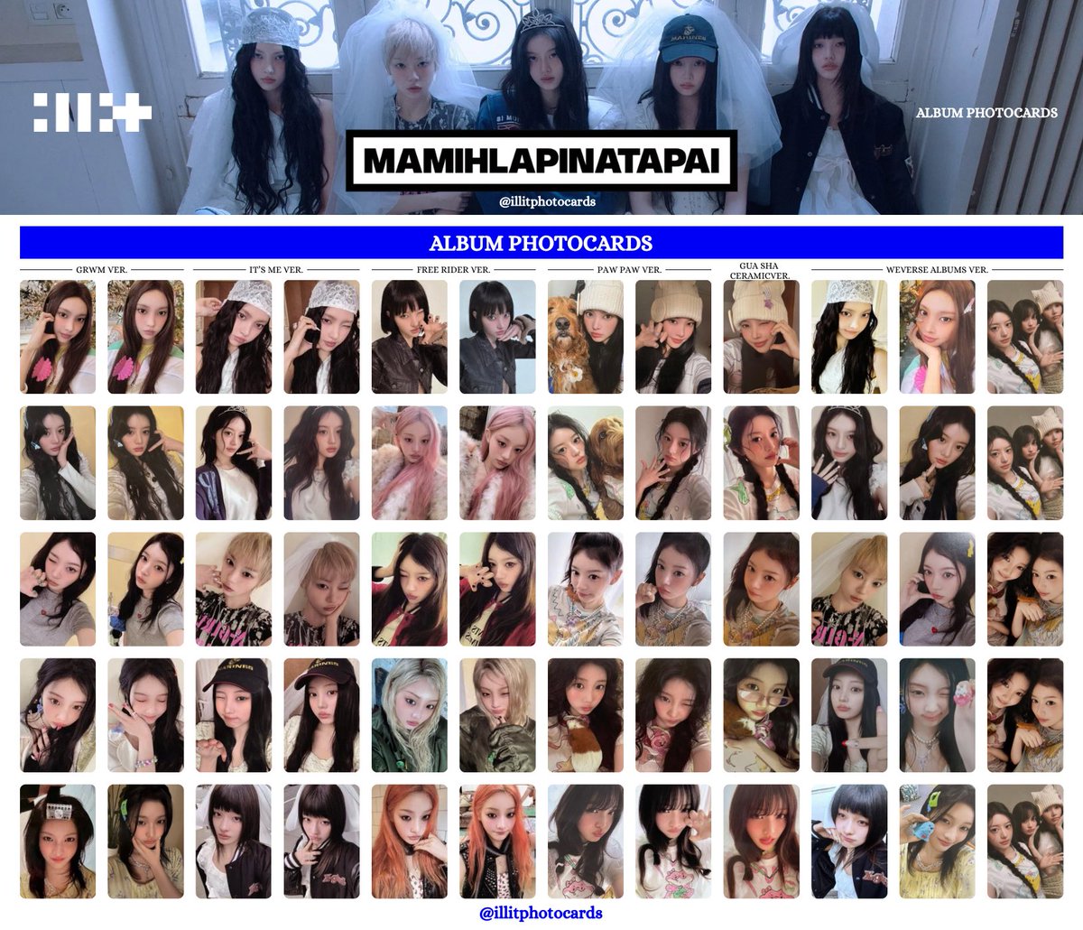 illit photocards tweet media