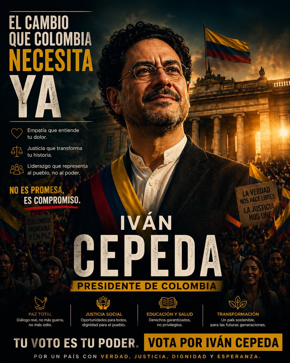 CEPEDA❤️ PRESIDENTE 🇨🇴🏆 tweet media