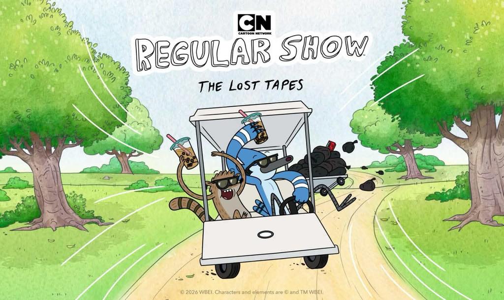 ToonHive's tweet photo. ‘Regular Show: The Lost Tapes’ starts its release embargo as the first four episodes now streaming on HBO Max across Europe and Asia.

The first two episodes will air on Cartoon Network in the United States tomorrow at 4 PM EST. https://t.co/1Z1m54nuIf