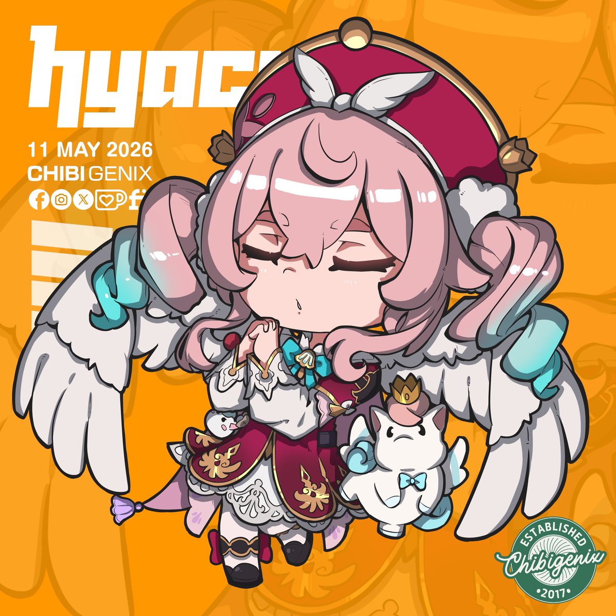 CHIBIGENIX's tweet photo. 1118: HYACINE

#fanart #chibi #honkaistarrail #digitalart #hyacine https://t.co/gLOSSk7CRG